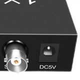 Maxbell SDI Splitter 1 Input and 4 Outputs SD/HD/3G-Sdi 1080P 1x4 for Projector TV