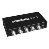 Maxbell Audio Splitter Distributor for Camera 1 in 4 Out Extender Distributor 4 Way