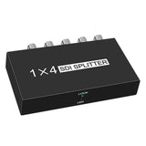 Maxbell Audio Splitter Distributor for Camera 1 in 4 Out Extender Distributor 4 Way
