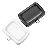 Maxbell 2 in 1 Wireless Charger Fast Charging for iWatch SE 7/6/5/4/3/2/1 Black