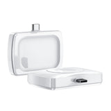 Maxbell 2 in 1 Wireless Charger Fast Charging for iWatch SE 7/6/5/4/3/2/1 White