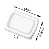 Maxbell 2 in 1 Wireless Charger Fast Charging for iWatch SE 7/6/5/4/3/2/1 White