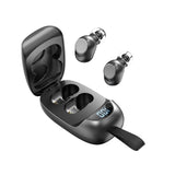 Maxbell Wireless Earbuds V5.1 in Ear Noise Canceling with Charging Case  Black
