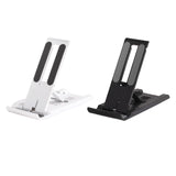 Maxbell Tablet Stand Push Pull Holder Foldable Universal for Tablets Cellphone White
