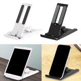 Maxbell Tablet Stand Push Pull Holder Foldable Universal for Tablets Cellphone White