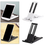 Maxbell Tablet Stand Push Pull Holder Foldable Universal for Tablets Cellphone White