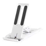 Maxbell Tablet Stand Push Pull Holder Foldable Universal for Tablets Cellphone White