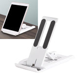 Maxbell Tablet Stand Push Pull Holder Foldable Universal for Tablets Cellphone White