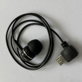 Maxbell Single Side Mono Wire Earphone in Ear Only Wired USB 5 Pins Port Universal