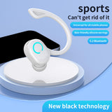 Maxbell V 5.2 Bluetooth Headphones Built in Microphone Stereo Lightweight for Office White