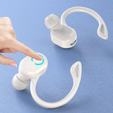 Maxbell V 5.2 Bluetooth Headphones Built in Microphone Stereo Lightweight for Office White