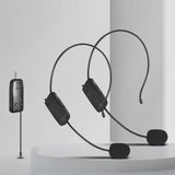 Maxbell Handheld Headset Microphone Multipurpose for PC Laptop  Dual Headset