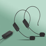 Maxbell Handheld Headset Microphone Multipurpose for PC Laptop  Dual Headset