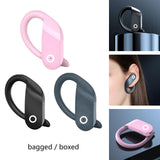 Maxbell Headset Earpiece Business Earphone Ear Hook Waterproof Headphone for Yoga Black Bagged