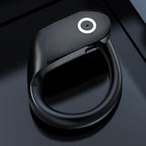 Maxbell Headset Earpiece Business Earphone Ear Hook Waterproof Headphone for Yoga Black Bagged