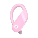 Maxbell Headset Earpiece Business Earphone Ear Hook Waterproof Headphone for Yoga Pink Bagged