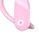 Maxbell Headset Earpiece Business Earphone Ear Hook Waterproof Headphone for Yoga Pink Bagged