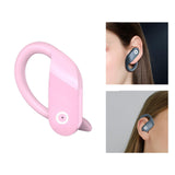 Maxbell Headset Earpiece Business Earphone Ear Hook Waterproof Headphone for Yoga Pink Bagged