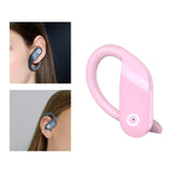 Maxbell Headset Earpiece Business Earphone Ear Hook Waterproof Headphone for Yoga Pink Boxed