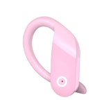 Maxbell Headset Earpiece Business Earphone Ear Hook Waterproof Headphone for Yoga Pink Boxed