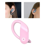 Maxbell Headset Earpiece Business Earphone Ear Hook Waterproof Headphone for Yoga Pink Boxed