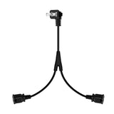Maxbell Rated Current 10A American Standard Plug Elbow for Monitor