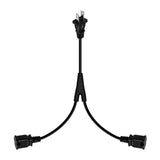 Maxbell Power Cable Elbow Rated Voltage 125V Replacement Universal for Computer