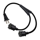 Maxbell Power Cable Elbow Rated Voltage 125V Replacement Universal for Computer
