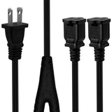 Maxbell Power Cable Elbow Rated Voltage 125V Replacement Universal for Computer