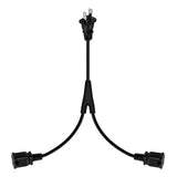 Maxbell Black AC Brick Polarity Cable Laptop Printer