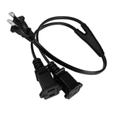 Maxbell Black AC Brick Polarity Cable Laptop Printer