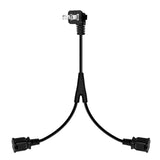 Maxbell US Replacement Female Male PVC 2x0.83mm2 for Monitor
