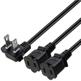 Maxbell US Replacement Female Male PVC 2x0.83mm2 for Monitor