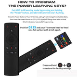 Maxbell 2.4G G21 mouse Wireless Keyboard 6 Axis IR Remote Control for TV