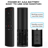 Maxbell 2.4G G21 mouse Wireless Keyboard 6 Axis IR Remote Control for TV