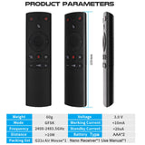 Maxbell 2.4G G21 mouse Wireless Keyboard 6 Axis IR Remote Control for TV