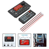 Maxbell BT 5.0 MP3 Player Decoding Board 2x40W Durable for DIY Speaker Car Remote B