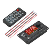 Maxbell BT 5.0 MP3 Player Decoding Board 2x40W Durable for DIY Speaker Car Remote B