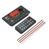 Maxbell BT 5.0 MP3 Player Decoding Board 2x40W Durable for DIY Speaker Car Remote B