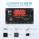Maxbell BT 5.0 MP3 Player Decoding Board 2x40W Durable for DIY Speaker Car Remote B