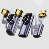 Maxbell Type C Charging Convertor Fast Charging for Mobile Phone USB C Device Golden