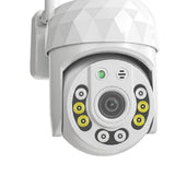 Maxbell Security cam Wireless Two Way Talk Automatic Human Tracking for Indoor Home white