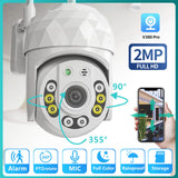 Maxbell Security cam Wireless Two Way Talk Automatic Human Tracking for Indoor Home white