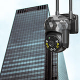 Maxbell Security cam Wireless Two Way Talk Automatic Human Tracking for Indoor Home black