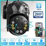 Maxbell Security cam Wireless Two Way Talk Automatic Human Tracking for Indoor Home black