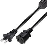 Maxbell Outdoor Extension Cord 2 Prong Polarized on/ off for Fan LED