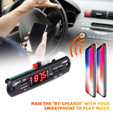 Maxbell BT MP3 Player Decoding Board with Recording Call 12V Audio Module for Car