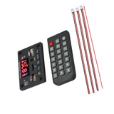 Maxbell BT 5.0 MP3 Player Decoding Board 2x40W W/ Remote Control for DIY Speaker