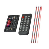 Maxbell BT 5.0 MP3 Player Decoding Board 2x40W W/ Remote Control for DIY Speaker