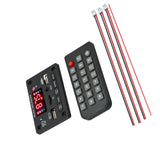 Maxbell BT 5.0 MP3 Player Decoding Board 2x40W W/ Remote Control for DIY Speaker